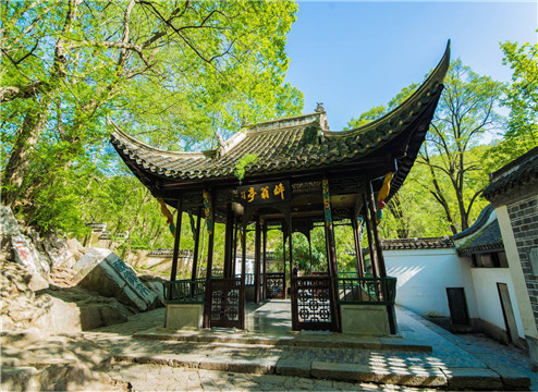 寻泉建亭